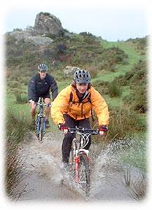 Mountain biking